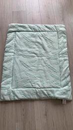 Boxkleed groen 93x76 baby anne-cy, Ophalen, Zo goed als nieuw, Rechthoekig, Boxkleed