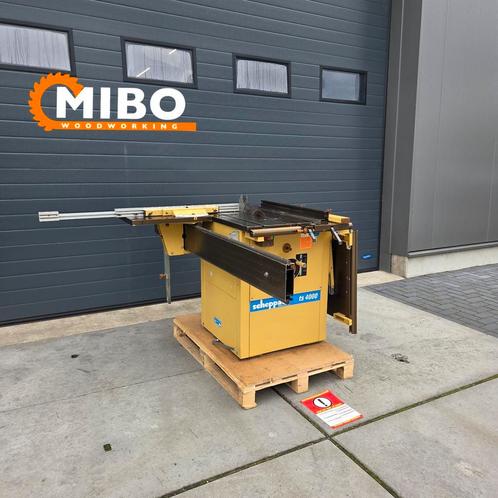 Scheppach TS4000 cirkelzaag schulpzaag zaagmachine ** 230v, Doe-het-zelf en Verbouw, Gereedschap | Zaagmachines, Zo goed als nieuw