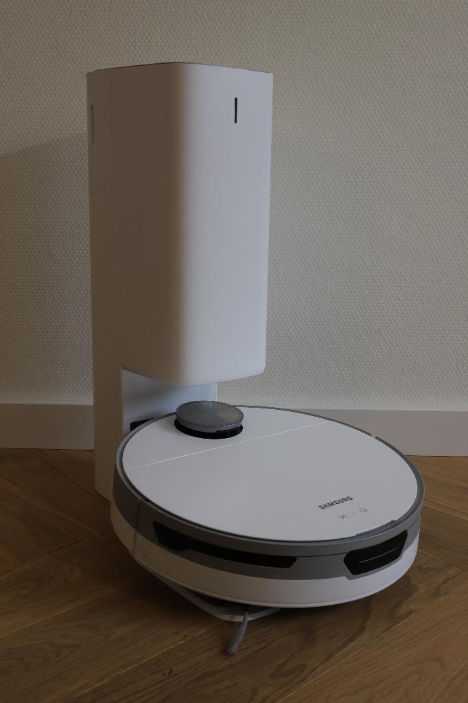 Samsung Jetbot+ robotstofzuiger (nieuwe prijs!), Ophalen of Verzenden, Zo goed als nieuw, Stofzak, Robotstofzuiger