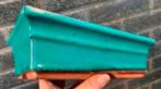 Bonsai schaal Turquoise geglazuurd aardewerk 23,6x14,7x7,1, Tuin en Terras, Ophalen of Verzenden, Zo goed als nieuw, Aardewerk