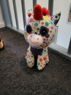 confetti eenhoorn knuffel nicky toy, Ophalen of Verzenden, Zo goed als nieuw, Overige typen