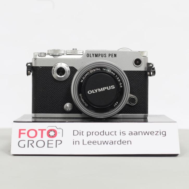 Olympus PEN-F + 14-42mm f3.5-5.6 EZ (Leeuwarden), Audio, Tv en Foto, Fotocamera's Digitaal, Zo goed als nieuw, Compact, Olympus