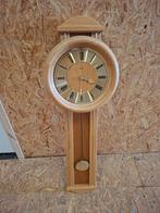 Mooie houten klok , wandklok Teka, Ophalen of Verzenden, Zo goed als nieuw, Nvt, Teka