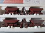 ROCO SET ERTZWAGONS MET LADING, Hobby en Vrije tijd, Modeltreinen | H0, Treinset, Gelijkstroom, Ophalen of Verzenden, Zo goed als nieuw