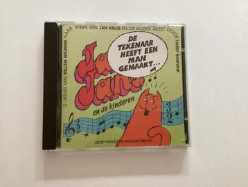 De tekenaar heeft 'n man gemaakt, Jan,Jans en de kinderen CD beschikbaar voor biedingen