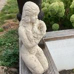 Stenen waterornament zeemeermin, Tuin en Terras, Tuinbeelden, Ophalen, Gebruikt