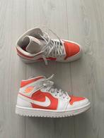 Air Jordan 1 mid bright citrus maat 40.5, Nike Air Jordan, Wit, Ophalen of Verzenden, Sneakers of Gympen