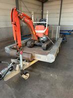 Te huur Minigraver met machinist, Ophalen, Ophoogzand