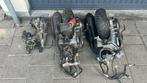 2x piaggio hexagon 125cc 1x skipper motor blok AC LC skr, Ophalen of Verzenden