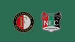 Laatste tickets FEYENOORD - NEC, Tickets en Kaartjes, Twee personen, Januari
