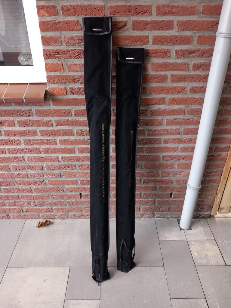 2 Nieuwe Savage Gear Parabellum werphengels., Ophalen of Verzenden, Nieuw, Werphengel