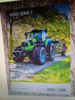Gezocht  deze Deutz Fahr  trekker  folder  neue serie  7, Ophalen of Verzenden