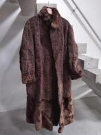 vintage bontmantel 40-44 bruin, Kleding | Dames, Ophalen, Gedragen, Maat 38/40 (M), Bruin
