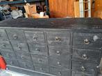 Simpel ladekastje matzwarte, Huis en Inrichting, Kasten | Ladekasten, Gebruikt, 100 tot 150 cm, 5 laden of meer, Metaal