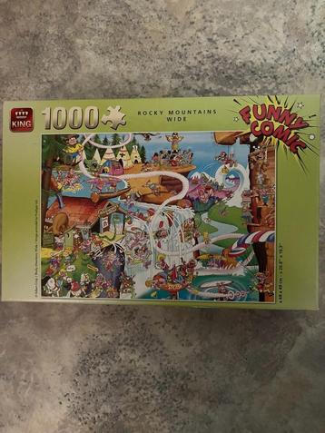 Legpuzzel Rocky Mountains (funny collection) beschikbaar voor biedingen
