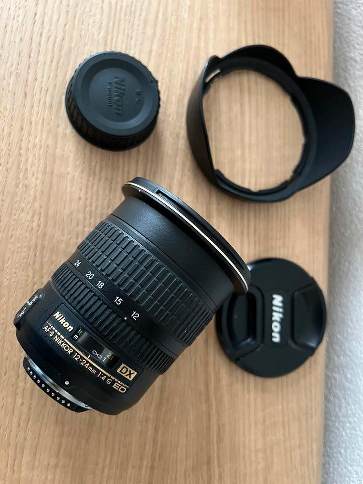 Nikon 12-24mm lens, Audio, Tv en Foto, Fotografie | Lenzen en Objectieven, Groothoeklens, Ophalen of Verzenden