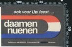 Sticker: Daamen Nuenen, Verzamelen, Ophalen of Verzenden, Zo goed als nieuw, Bedrijf of Vereniging