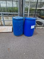 200 liter vat, Tuin en Terras, Regentonnen, 150 liter of meer, Ophalen, Gebruikt, Kunststof