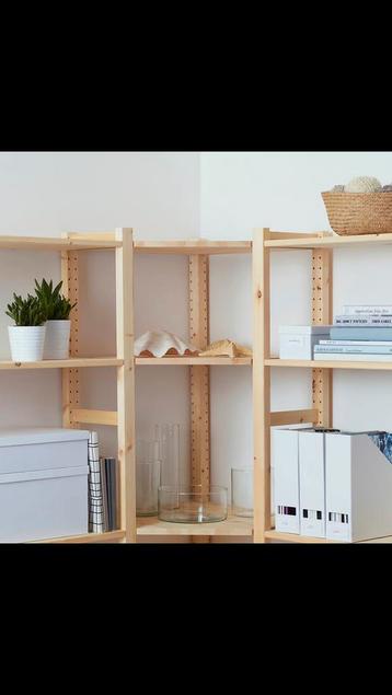5 Ivar hoekplanken en hoeksteun IKEA - afbeelding 3