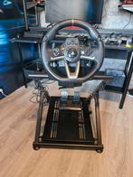 PS4 Stuur met Pedaalen en standaard, Spelcomputers en Games, Ophalen, Gebruikt, Stuurtje of Sportattribuut