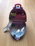 Polly pocket rugtas ijsbaan snow Mountain vintage 1996, Ophalen of Verzenden, Gebruikt