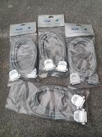 (101 4x)  Soepele RS-232 kabel male- female NIEUW, Ophalen of Verzenden