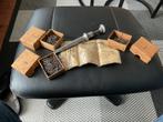 Vintage Nietmachine met 3x doosje Nietjes, Ophalen of Verzenden, Gebruikt