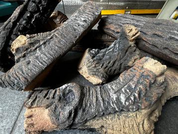 Stammenset (6-delig) voor Gaskachel beschikbaar voor biedingen