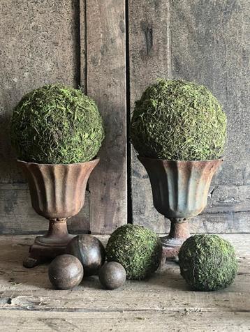 Kunst mosbollen/mosballen beschikbaar voor biedingen