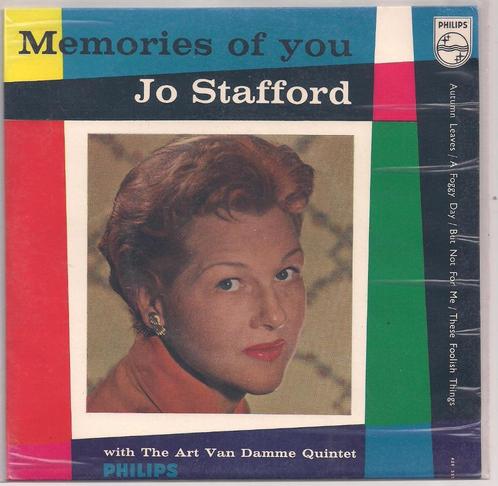 Jo Stafford- Memories of You EP, Cd's en Dvd's, Vinyl Singles, Gebruikt, EP, Pop, Verzenden