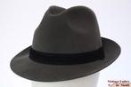 Vintage Gleufhoed Wegener grijs vilt 56 gratis verzenden NL, Kleding | Heren, Hoeden en Petten, Wegener, Hoed, Ophalen of Verzenden