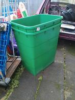 2 grote groene bakken, Tuin en Terras, Regentonnen, Ophalen, Gebruikt, 150 liter of meer, .