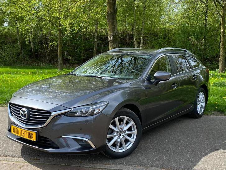 Mazda 6 sportbreak 2.0 Skyactiv-g, Automaat, 2017, 110dkm, Auto's, Mazda, Bedrijf, 6 sportbreak, ABS, Airbags, Airconditioning