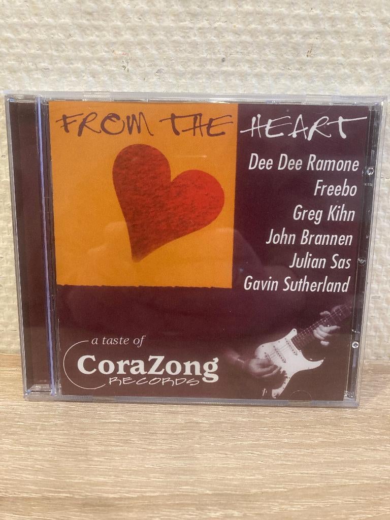 from the heart CoraZong sampler Julian Sas Ramones Greg Kihn, Ophalen of Verzenden, Zo goed als nieuw