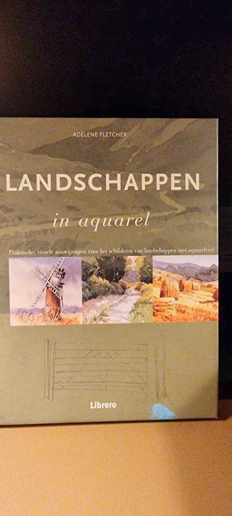 Landschappen in aquarel - Adeline Fletcher, Boeken, Kunst en Cultuur | Beeldend, Gelezen, Schilder- en Tekenkunst, Ophalen of Verzenden