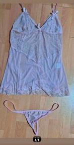 Nieuw lingerie setje XS/S, Kleding | Dames, Ophalen of Verzenden, Roze, Setje
