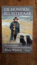 De hondenfluisteraar . Klaas Wijnberg, Boeken, Gelezen, Honden, Ophalen of Verzenden, Klaas Wijnberg