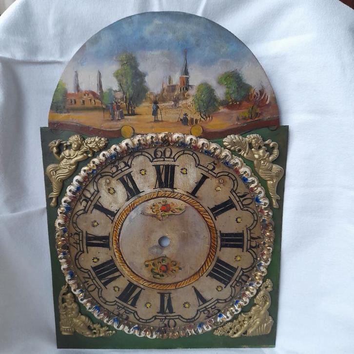 Friese staartklok wijzerplaten, Antiek en Kunst, Antiek | Klokken, Ophalen of Verzenden