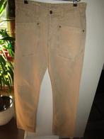E1809 HALLINGER mt  33 jeans beige zand, Kleding | Heren, Spijkerbroeken en Jeans, Overige kleuren, Verzenden, Hallinger, Zo goed als nieuw
