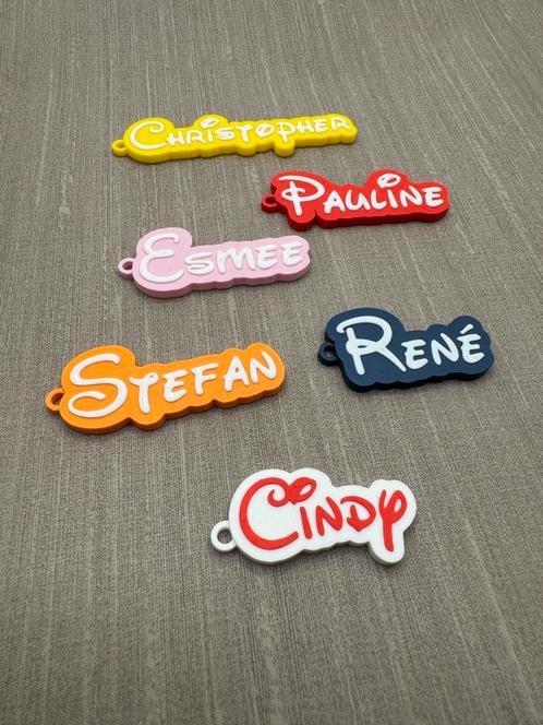 Disney sleutelhanger, Gepersonaliseerd, cadeau, kinderen, Verzamelen, Sleutelhangers, Nieuw, Overige typen, Ophalen of Verzenden