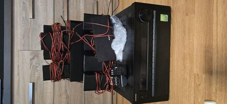 Onkyo home cinema 9.1 met actieve subwoofer, Audio, Tv en Foto, Home Cinema-sets, Gebruikt, Overige spelers, Overige systemen