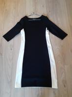 Zwart/offwhite jurk, driekwart mouw, maat M, NIEUW!, Nieuw, Ophalen of Verzenden, Zwart, Suzy