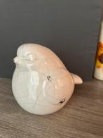 Wit of witte decoratie vogel - beeld / 18x13 cm, Ophalen of Verzenden, Zo goed als nieuw
