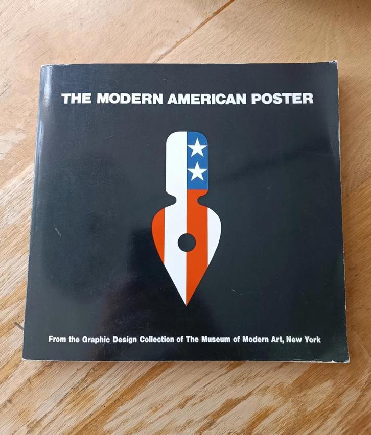 The modern American poster boek, 1983, MoMA, Boeken, Kunst en Cultuur | Beeldend, Gelezen, Ophalen of Verzenden