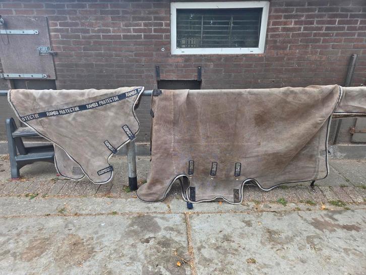Rambo Protector 6'6 198, Dieren en Toebehoren, Paarden en Pony's | Dekens en Dekjes, Gebruikt, Deken, Ophalen of Verzenden