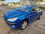 Peugeot 206 CC 1.6-16V, Apk, Nap, Zeer goed rijdend Inruil m, Gebruikt, Zwart, 4 cilinders, Cabriolet