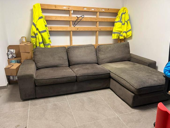 sofa te koop! Sofa/Couch for sale, Huis en Inrichting, Banken | Complete zithoeken, Gebruikt, Stof, Ophalen