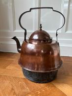 Antieke roodkoperen waterketel (zakketel )., Antiek en Kunst, Ophalen