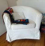 TULLSTA IKEA kleine fauteuil stoel wit, Huis en Inrichting, Minder dan 75 cm, Ophalen of Verzenden, Zo goed als nieuw, 75 tot 100 cm