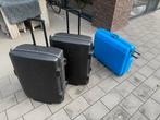 Samsonite Koffers - Set van 2 en een blauwe uitvoering, Ophalen, Gebruikt, Hard kunststof, 45 tot 55 cm